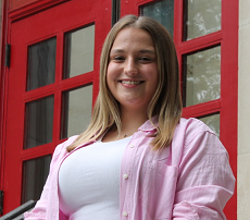 Profile image of Muhlenberg College admissions counselor, Kennedy Boehm.